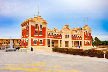 Wall Mural - Antic Varador old dock in Valencia city port