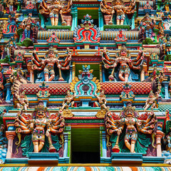 Wall Mural - Meenakshi Amman Temple in Madurai