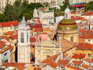 Wall Mural - Nice Roman Catholic Cathedral, France