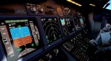 Electronic systems of an aircraft. Airplane Instruments primary flight display. Digital Flight Control Systems with Advanced Aviation Electronics Interface