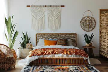 Wall Mural - bedroom with bed