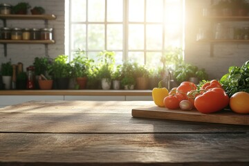 a cozy kitchen table