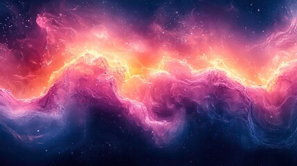 Wall Mural - fantasy painting and swirl texture with space on canvas for art showcase creative liquid effects and
