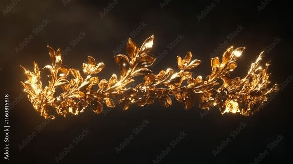 Realistic golden king or queen crown of gold, vector isolated 3D ...