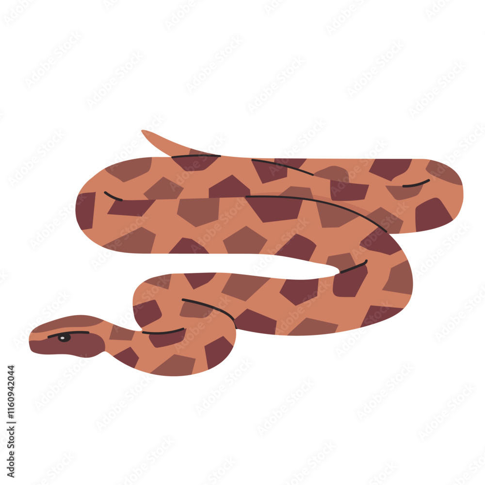 Burmese python icon clipart avatar logotype isolated illustration Stock ...