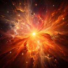 Wall Mural - explosion of light