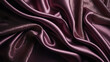 © good-J - Elegant and luxurious purple silk satin velvet fabric, soft flowing wave flow.
