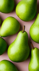 Wall Mural - Green Pears Still Life Photography