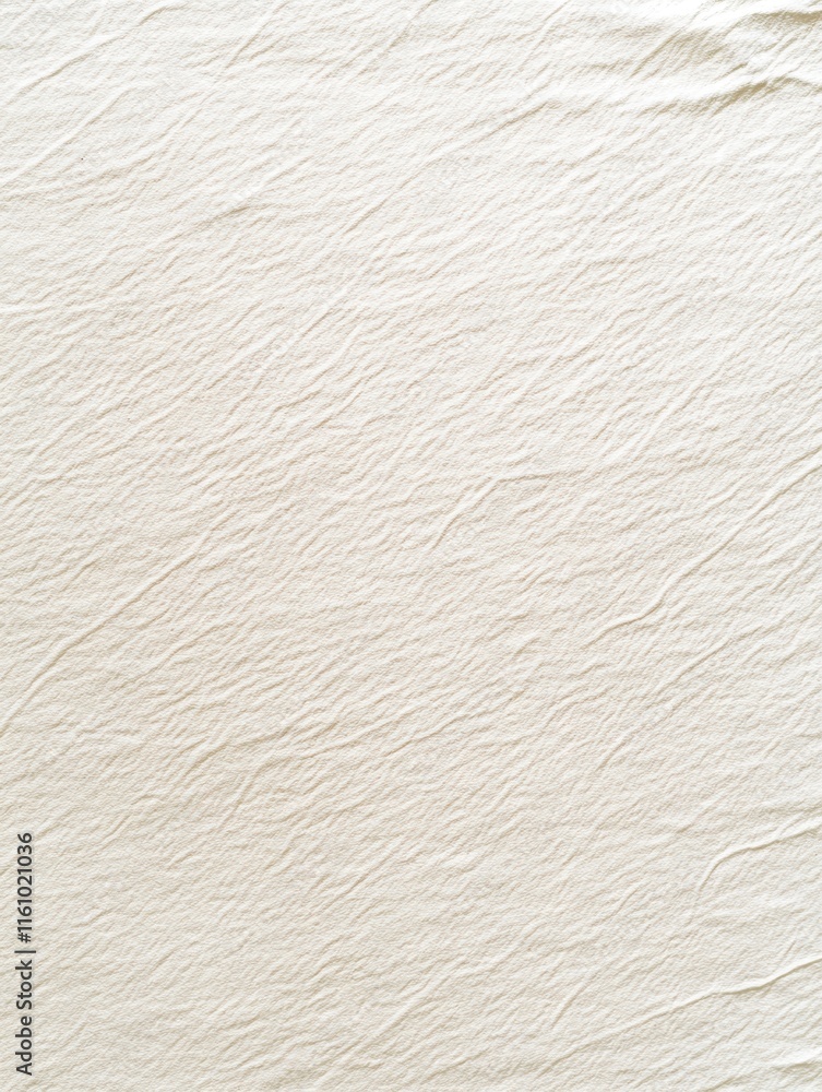 Minimalist creamy white paper texture background for creative projects ...