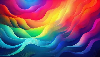 Rainbow Abstract Background A colourful rainbow light filled abstract background graphic resource