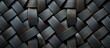 © The 2R Artificiality - Woven interlaced texture design for wall decor showcasing high resolution patterns suitable for posters and backgrounds in dark tones