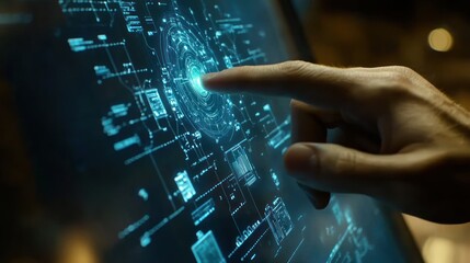 Digital Innovation: Exploring Futuristic Interfaces