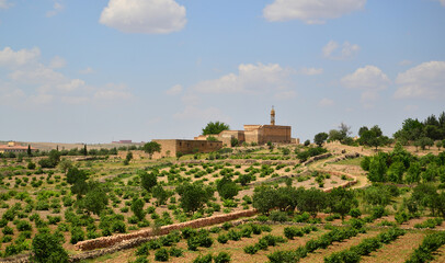 Wall Mural - Mor Ahisnoya Church in Midyat, Mardin, Turkey.