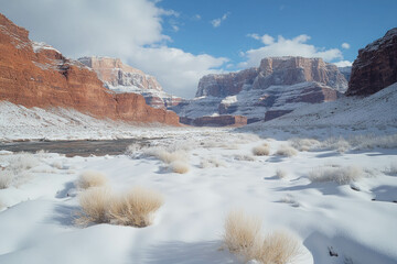 Wall Mural - Desert In Winter