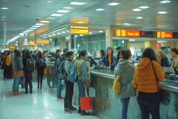 Poster - Customer Service Counter