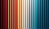 Background design with colorful stripes , pattern, abstract, backdrop, texture, lines, colorful, vibrant, geometric, Multi colored transparent striped background Generative AI
