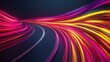 © Kanimalia - Abstract Speed Lines Colorful Swirls Dynamic Motion Blur Background