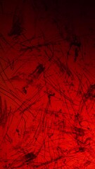 Wall Mural - vertical abstract chaos squiggles from hell 4k loop features squiggly scratched lines flowing upward