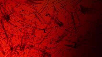 Wall Mural - abstract chaos squiggles from hell 4k loop features squiggly scratched lines flowing upward in 3d sp