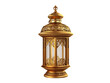 © Ahmad - Gold metallic gold ramadan lantern isolated on transparent background.