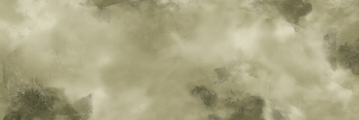 Aufkleber - Abstract olive green watercolor background creating soft and elegant texture