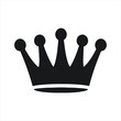 © MOHAMMAD - crown icon vector isolated on white background