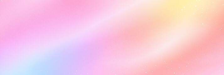 Aufkleber - Pastel colors gradient background creating soft and dreamy atmosphere