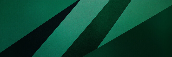 Aufkleber - Abstract green and black geometric background creating dynamic composition