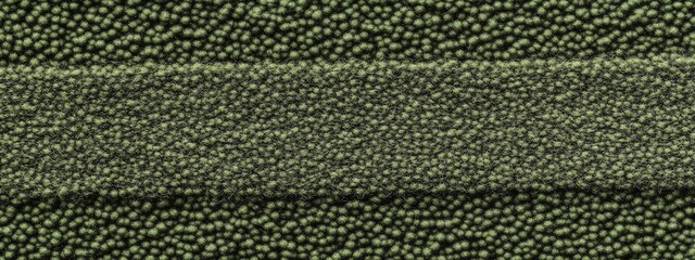 Fototapete - Microscopic view of green spheres, showing a textured surface with a slightly indented horizontal band.