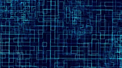 circuit animation background on a computer system. abstract digital technology background.
