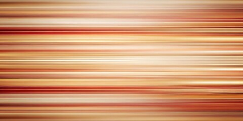 Poster - Abstract blurred background with light brown red horizontal stripes on a light backdrop, blur, stripes, abstract, background, design