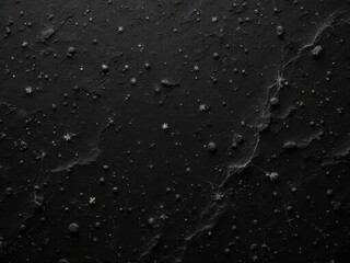 abstract black background with subtle white spots and a gentle glow, creating a cosmic and mysteriou
