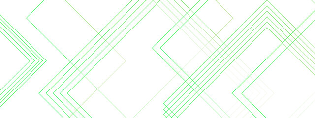 Leinwandbilder - Minimalist Abstract Green Gradient Lines with Chevron Design on White Background. Modern Geometric Illustration for Digital Art and Creative Projects. Blue gradient geometric lines pattern