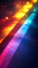 Wall Mural - Vibrant Glitter Lights Background  Abstract Sparkle Texture