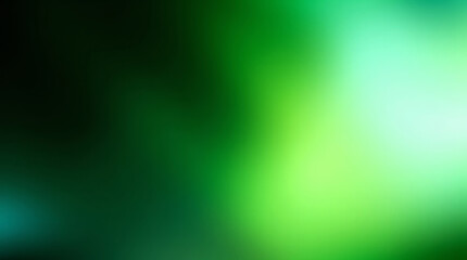 Leinwandbilder - Green and black gradient background creating a moody atmosphere