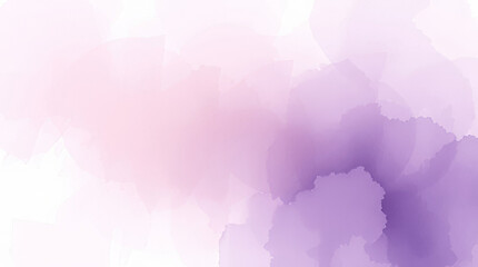 Poster - Purple and pink watercolor painting creating abstract background
