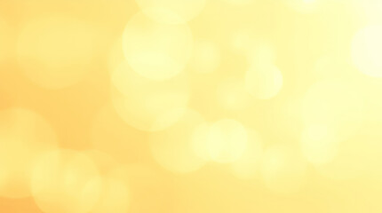 Poster - golden yellow blurred bokeh background creating festive atmosphere