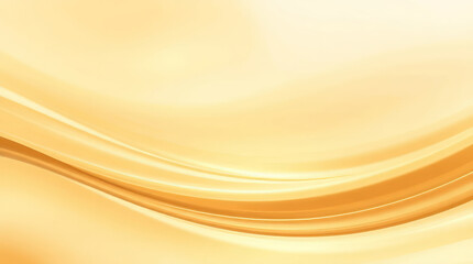 Leinwandbilder - Golden abstract smooth flowing lines background design