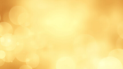 Poster - golden bokeh background providing a soft, dreamy backdrop
