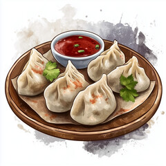 Wall Mural - dumpling