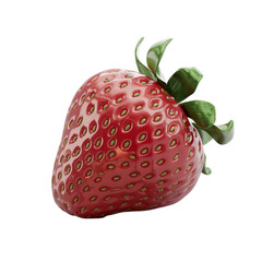 strawberry isolated on white background