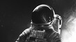 © A R - astronaut in the deep space