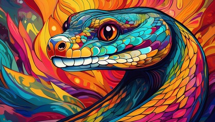 red dragon head