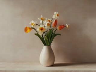 Wall Mural - Floral arrangement on a table