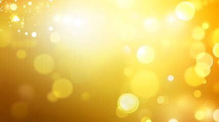 Wall Mural - abstract golden bokeh background with light effects