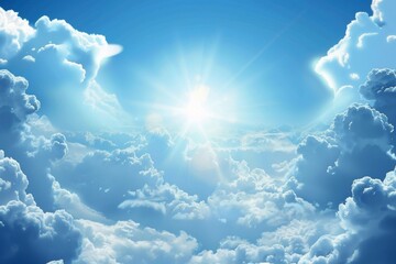 Wall Mural - soft smooth white clouds with pastel color of sky.for abstract background
