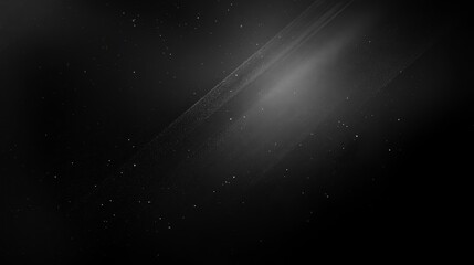 Wall Mural - abstract cosmic scene with a faint streak and scattered stars against a dark background.