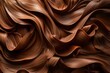 © Deris Firmansyah - Chocolate swirl background. Clean, detailed melted choco mass.
