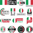 © djdarkflower - Made in Italy, Italien - Qualität, Siegel, Label, Logo, Symbol, Zeichen, Produkt, Hersellung