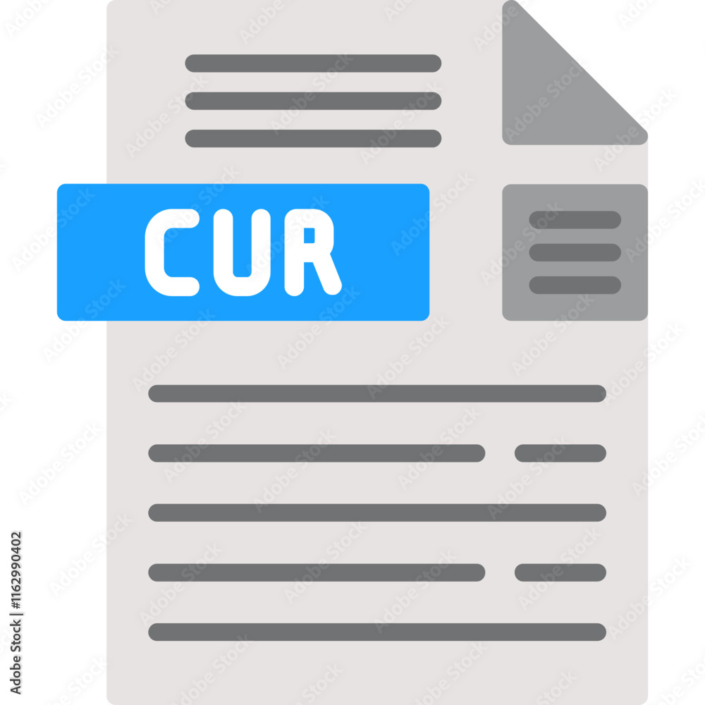 CUR File Format Icon